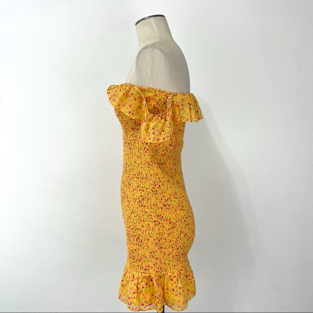 Lovers + Friends- Cendall Floral Mini Dress Medium - Picture 5 of 11